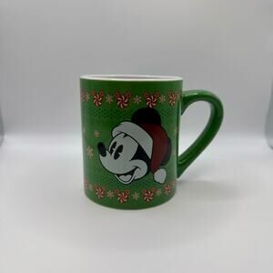 Disney Mickey and Minnie Mouse Christmas Mug 14 oz Like New, Never Used